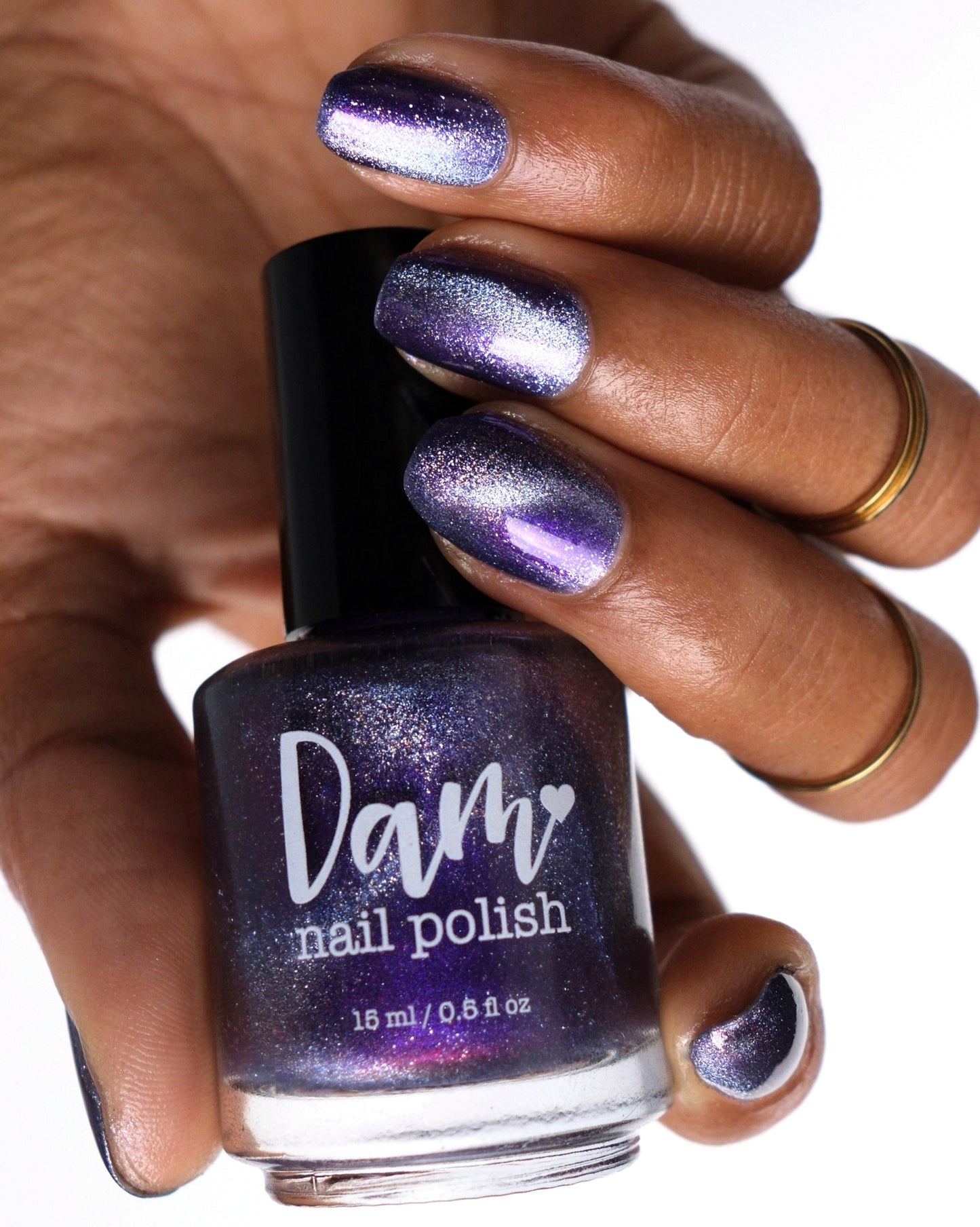 Grand Celebration - Purple Shimmer Magnetic Nail Polish - 10th Anniversary Trio