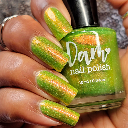 Nerd Out in Akihabara - Green Shimmer Polish - Journey Through Japan Collection