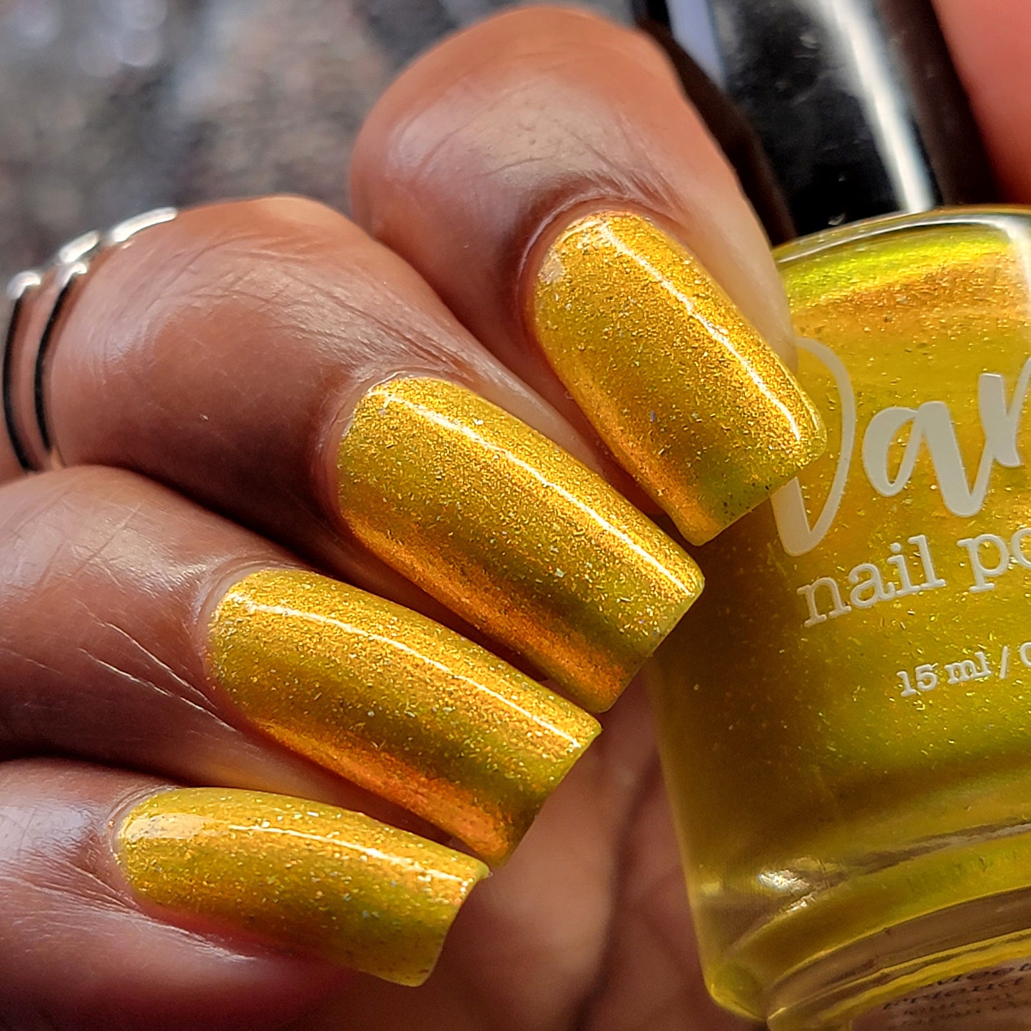 Meet a Deer Friend in Nara - Yellow Shimmer Polish - Journey Through Japan Collection