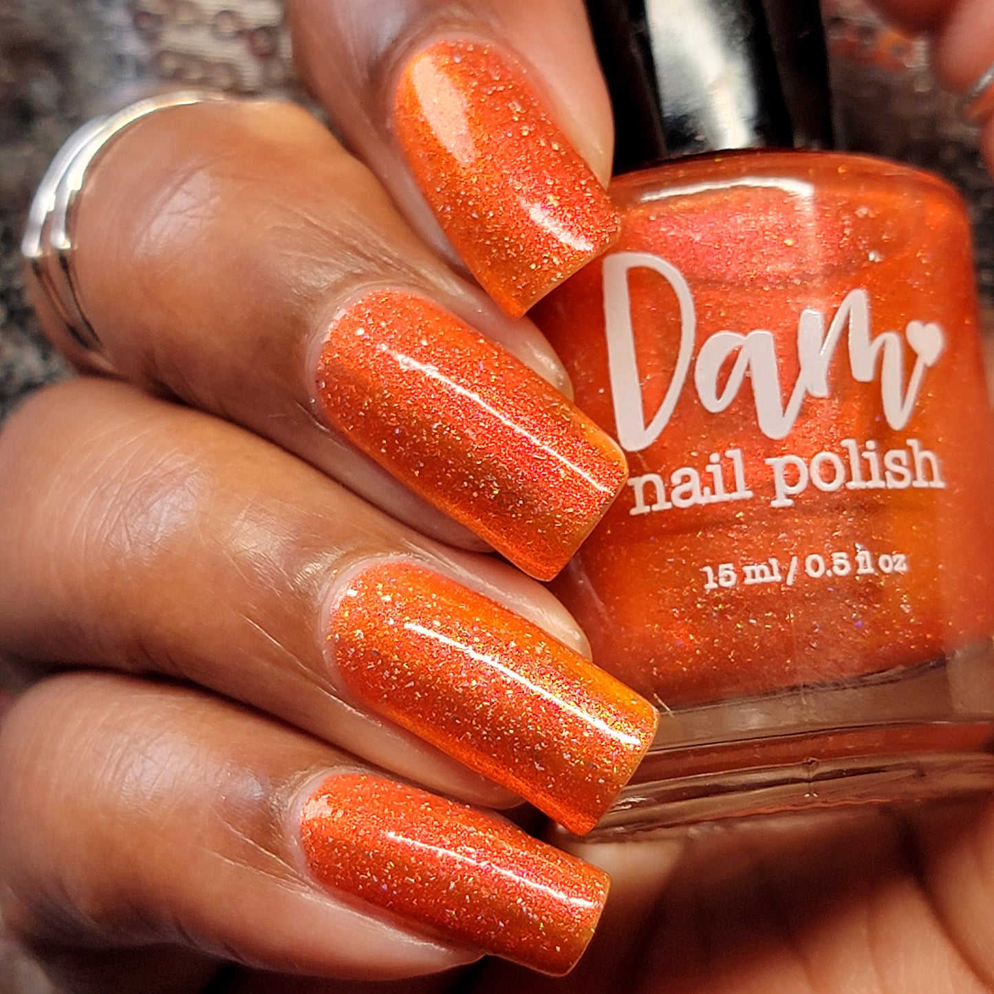 Have a Bite or 10 in Osaka - Orange Shimmer Polish - Journey Through Japan Collection