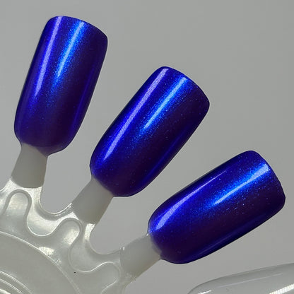 It's Electric - Purple Nail Polish - Blue Nail Polish - Shimmer Nail Polish - POTM July 2024