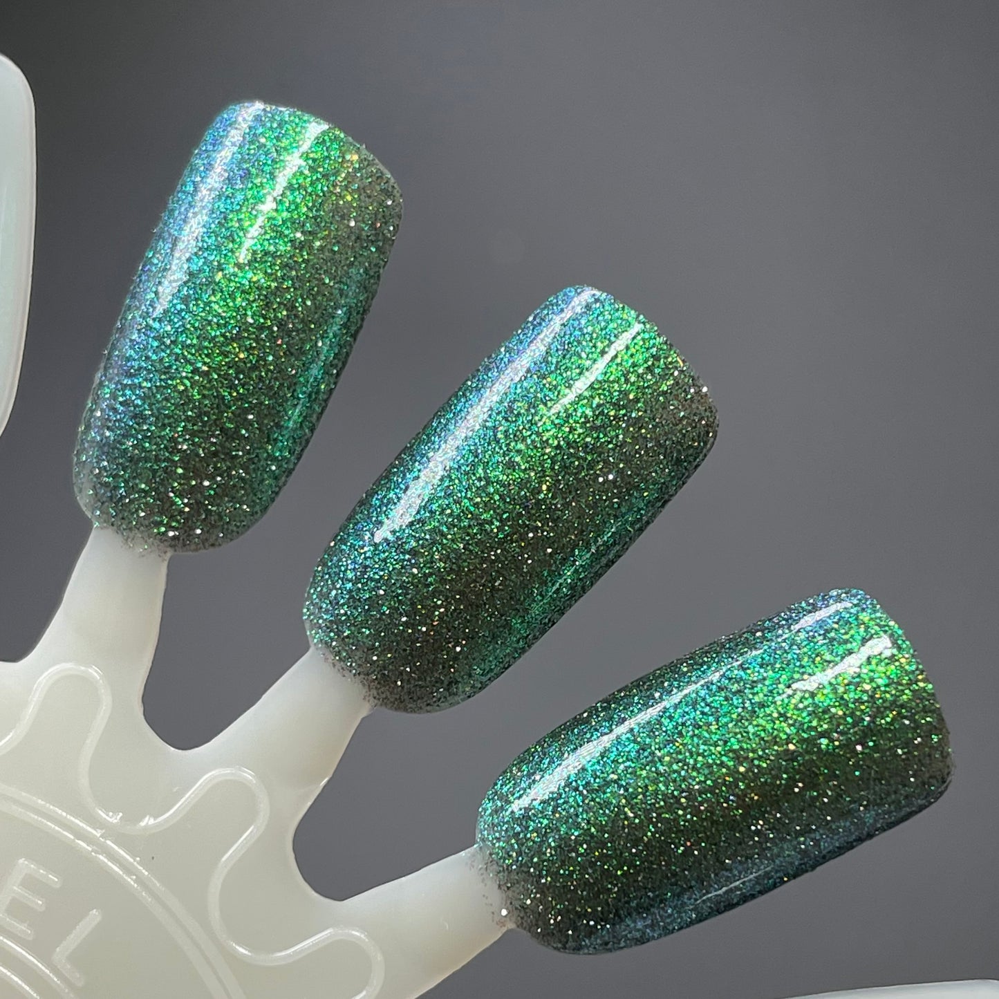 Would a Robot Say Beep Beep? - Green Nail Polish - Reflective Nail Polish - Shimmer Nail Polish - I'm Not a Robot Series