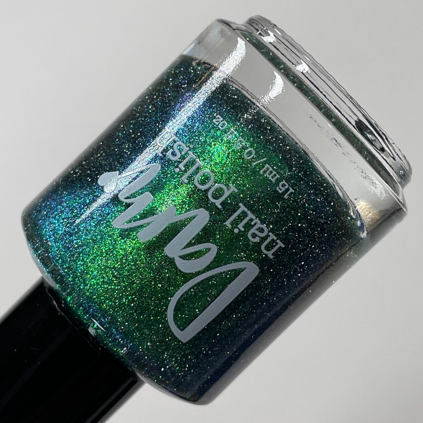 Would a Robot Say Beep Beep? - Green Nail Polish - Reflective Nail Polish - Shimmer Nail Polish - I'm Not a Robot Series