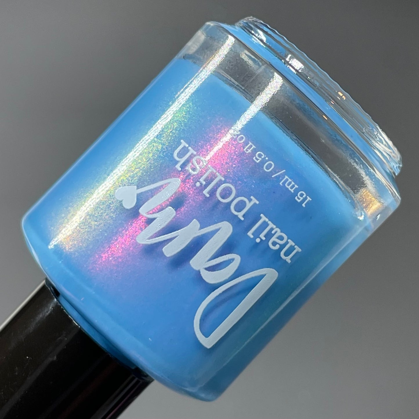 Pro Choice AF - Blue Nail Polish - Shimmer Nail Polish - Abortion Funds Charity Polish