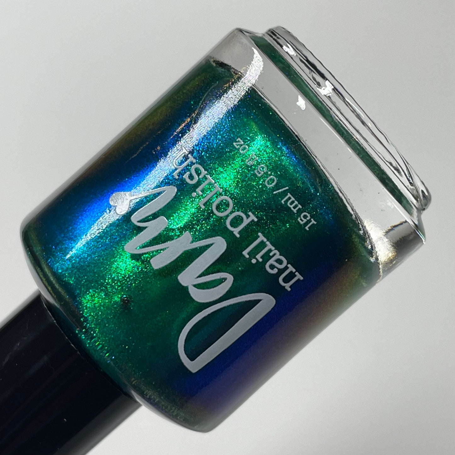 Year of the Snake - Green Shimmer Nail Polish - Lunar New Year 2025