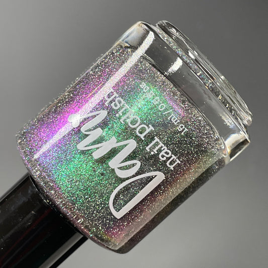 Rat - Green Purple Reflective Nail Polish - Chinese Zodiac Collection