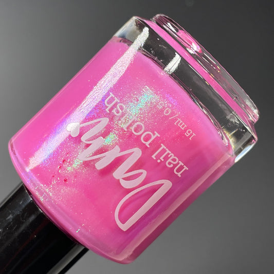 Pig - Pink Shimmer Nail Polish - Chinese Zodiac Collection