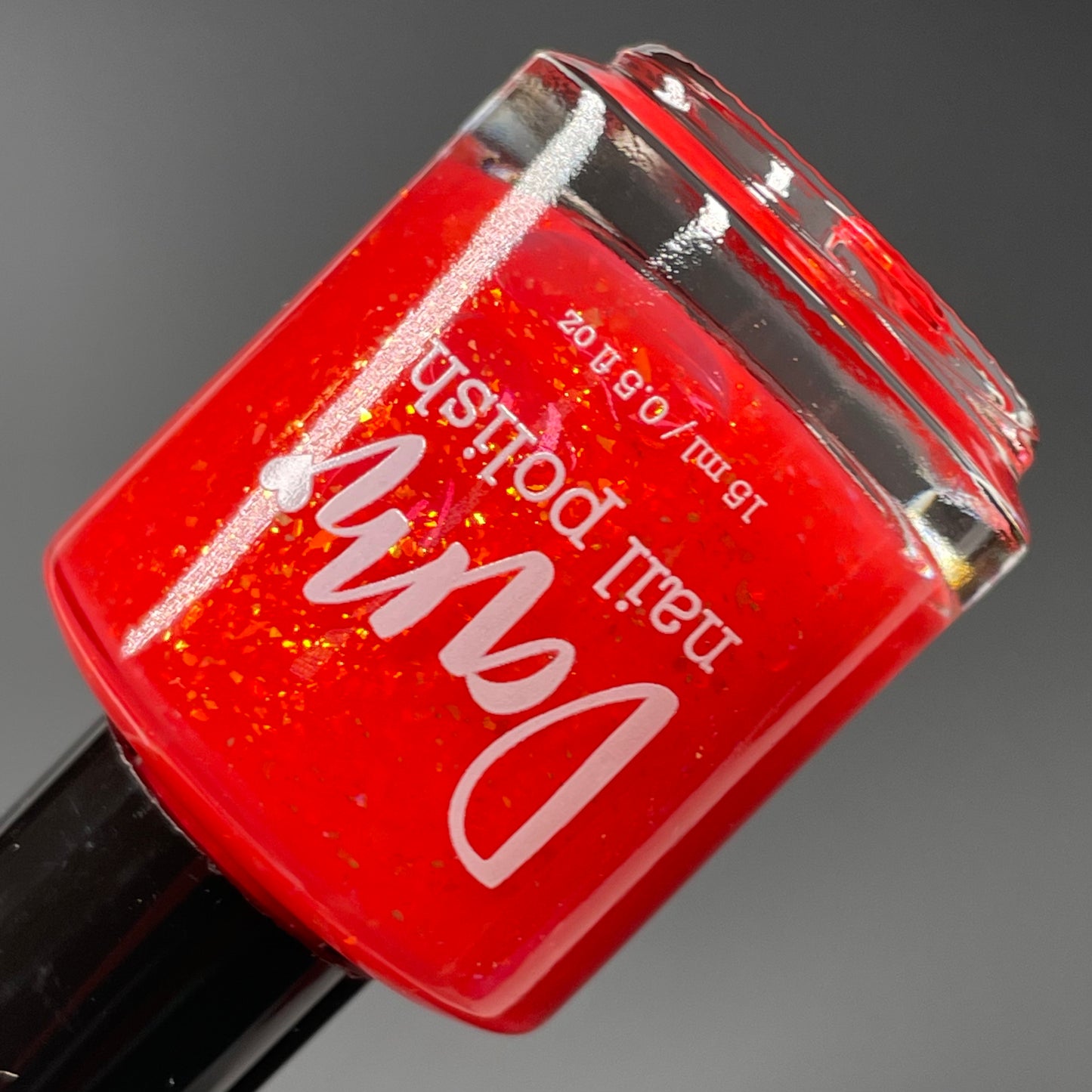 Dragon - Red Flakie Nail Polish - Chinese Zodiac Collection