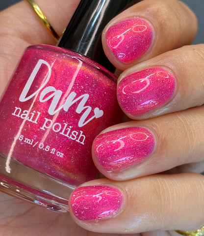 Shopping at Shibuya - Pink Shimmer Polish - Journey Through Japan Collection