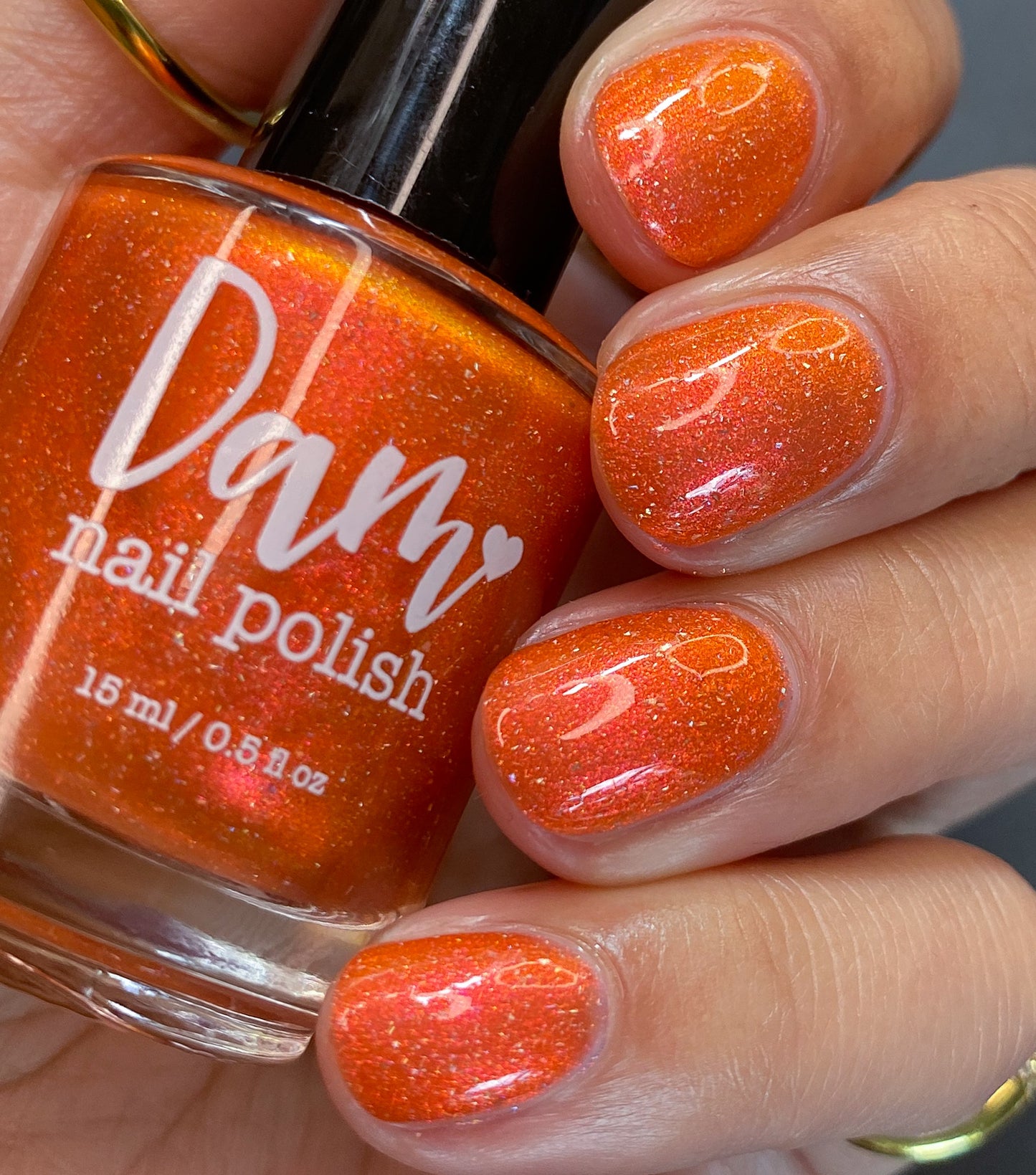 Have a Bite or 10 in Osaka - Orange Shimmer Polish - Journey Through Japan Collection