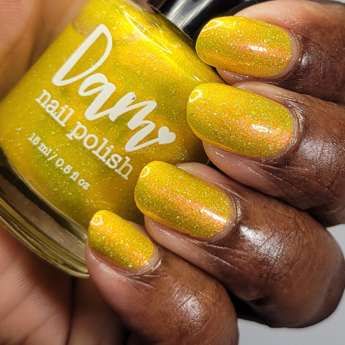 Meet a Deer Friend in Nara - Yellow Shimmer Polish - Journey Through Japan Collection