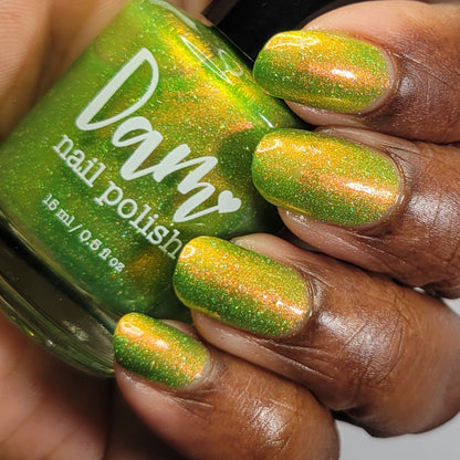 Nerd Out in Akihabara - Green Shimmer Polish - Journey Through Japan Collection