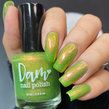 Nerd Out in Akihabara - Green Shimmer Polish - Journey Through Japan Collection