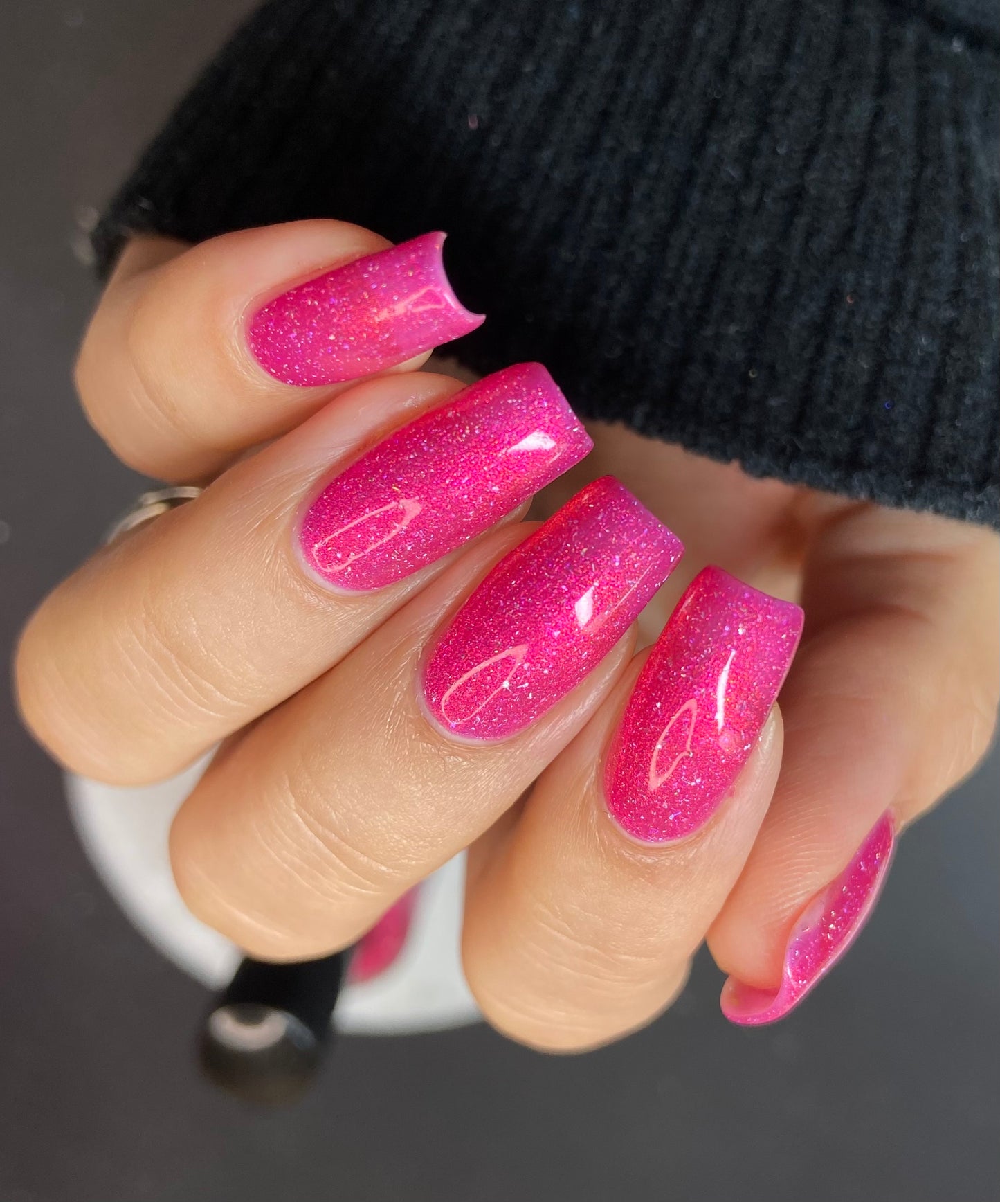 Shopping at Shibuya - Pink Shimmer Polish - Journey Through Japan Collection