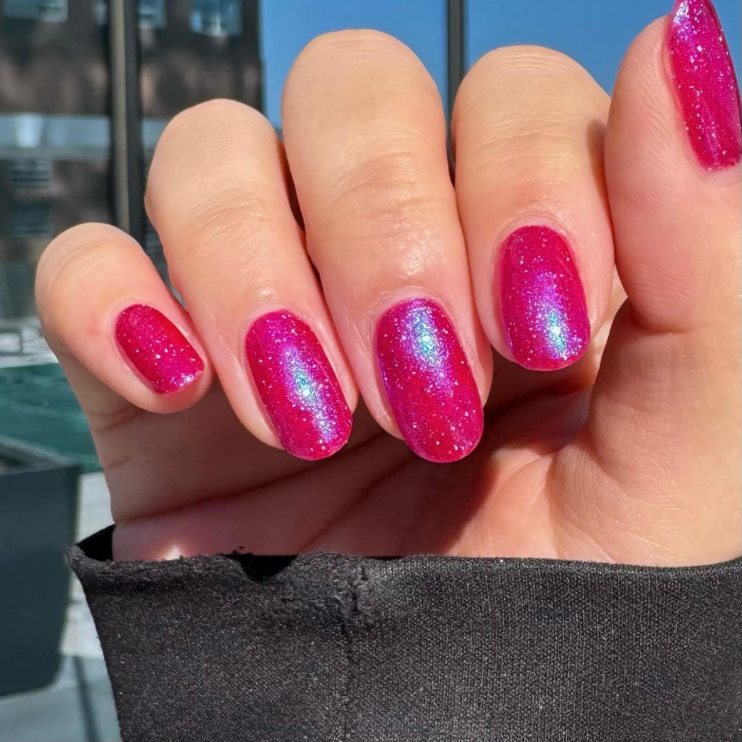 Cali Kindness - Pink Shimmer Nail Polish - Southern California Fires Charity Polish