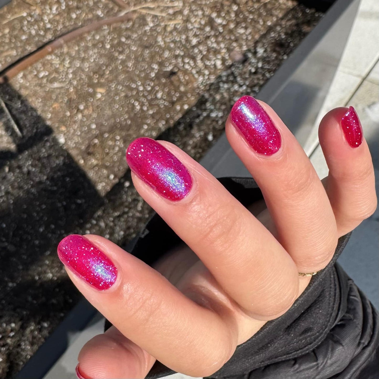 Cali Kindness - Pink Shimmer Nail Polish - Southern California Fires Charity Polish