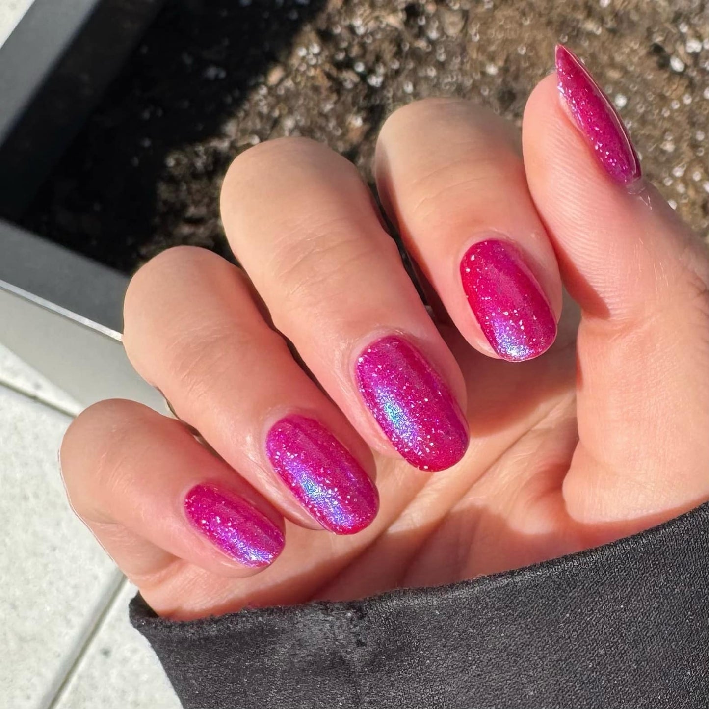 Cali Kindness - Pink Shimmer Nail Polish - Southern California Fires Charity Polish