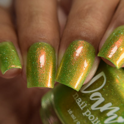 Nerd Out in Akihabara - Green Shimmer Polish - Journey Through Japan Collection