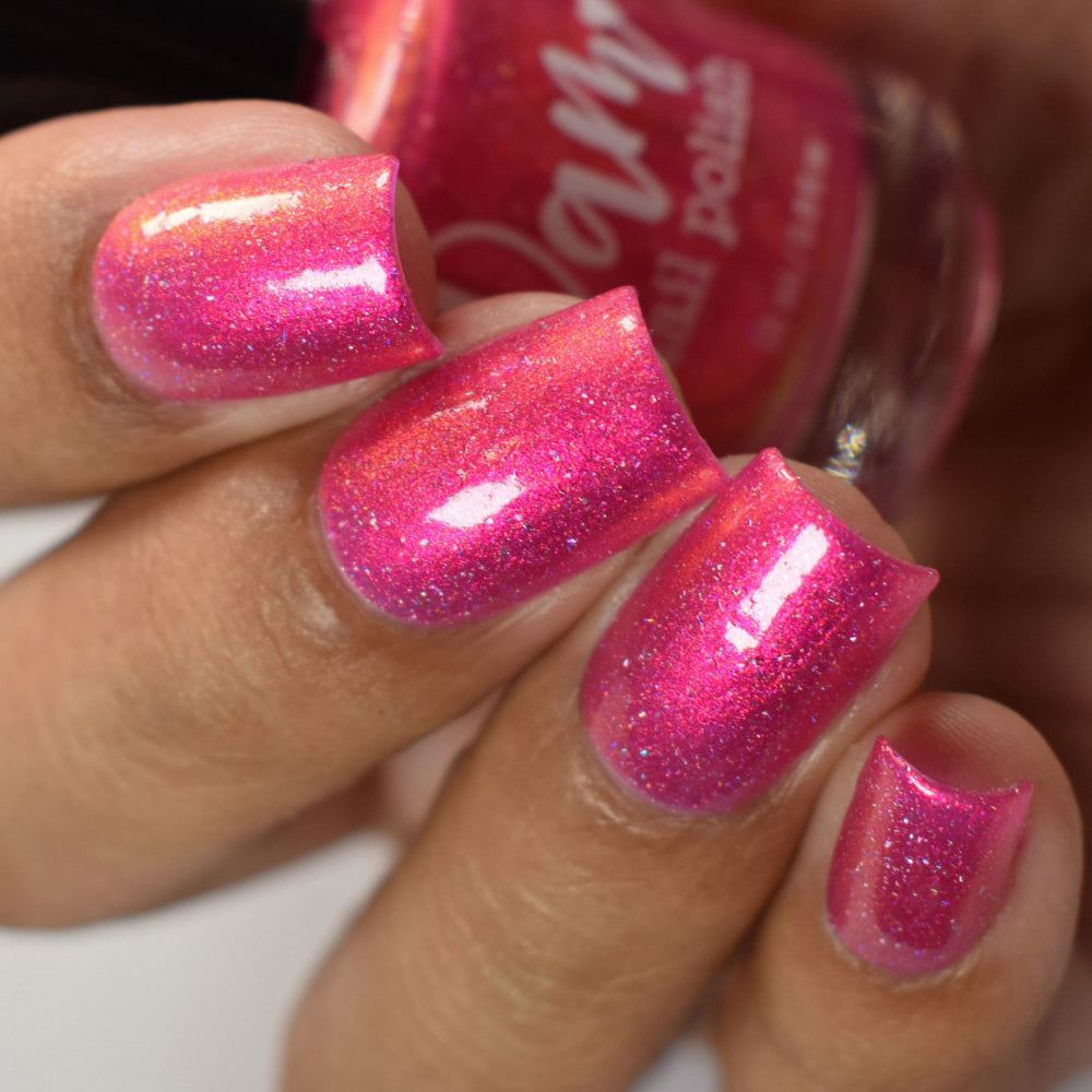 Shopping at Shibuya - Pink Shimmer Polish - Journey Through Japan Collection